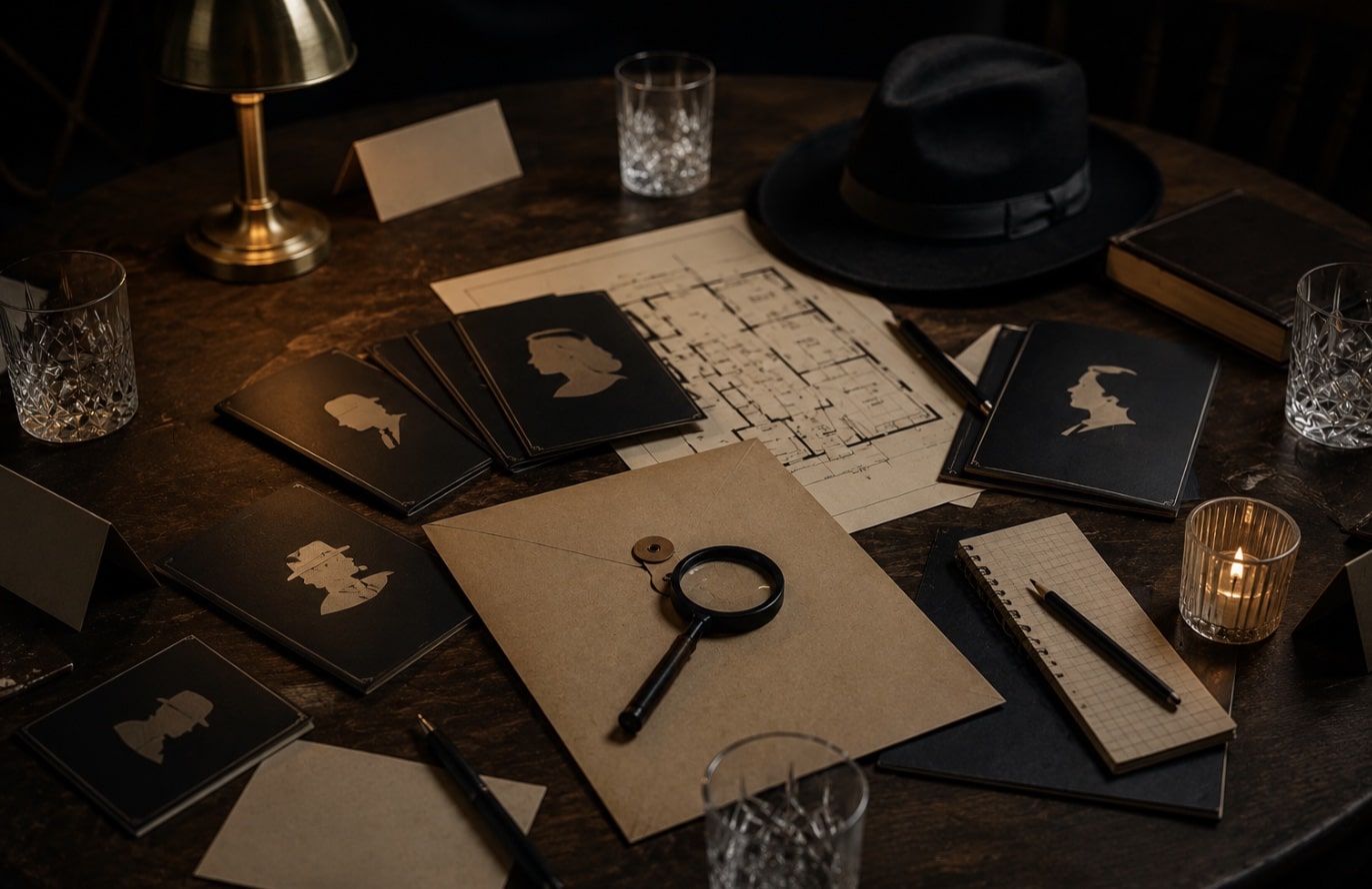 Kit Murder Party : le guide complet pour organiser une enquête policière à domicile